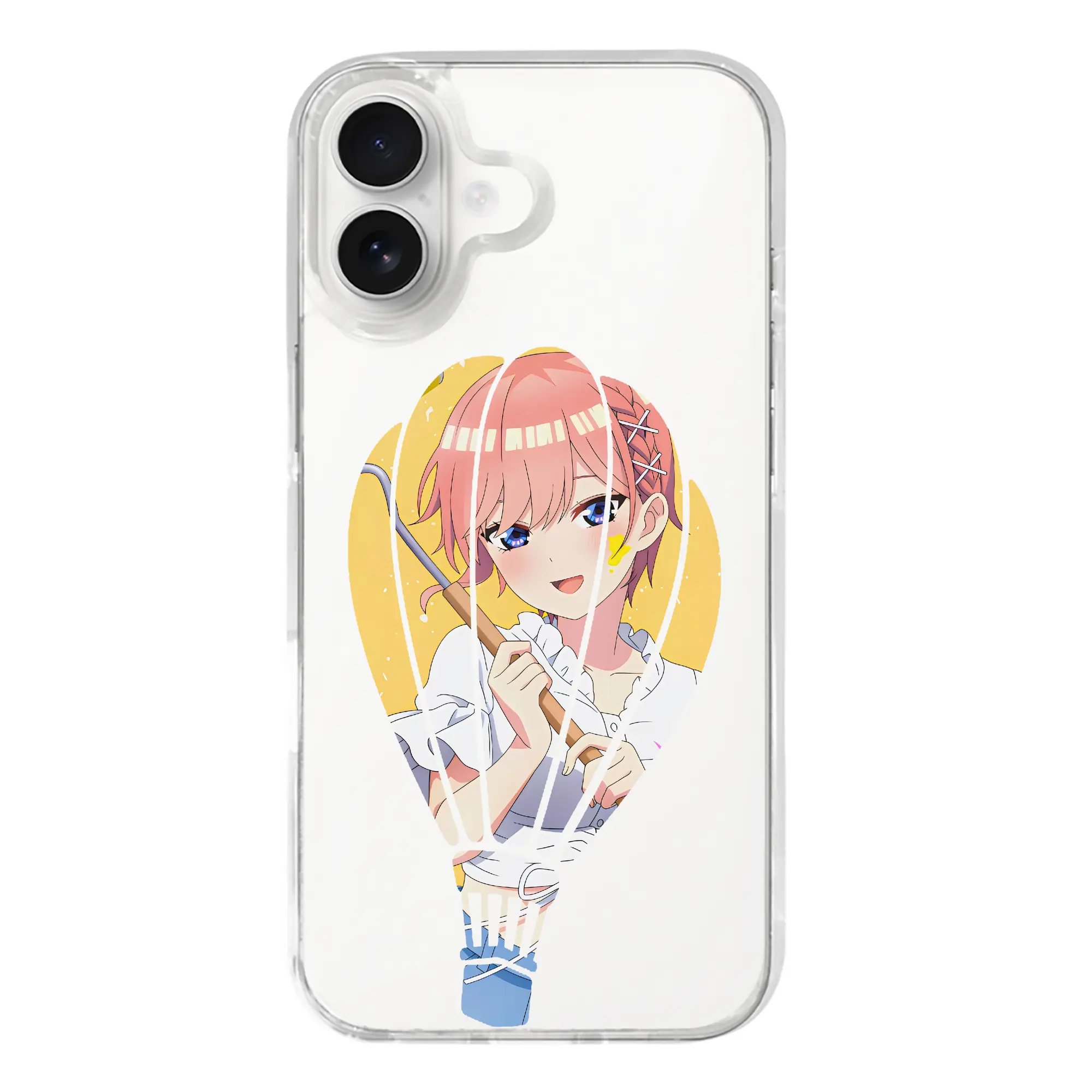 五等分の花嫁 グッズ 中野 一花 - iPhone 17シリーズ 透明スマホケース – 薄型・耐衝撃・精密フィット保護カバー